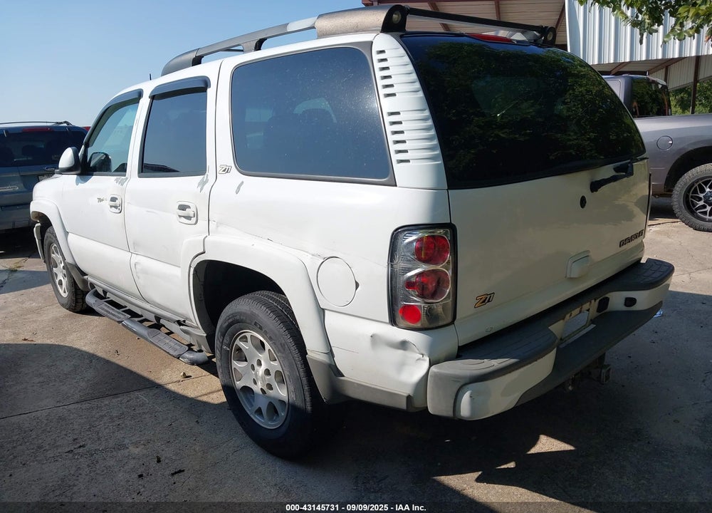 2003 CHEVROLET TAHOE Z71 VIN: 1GNEK13Z43R314628