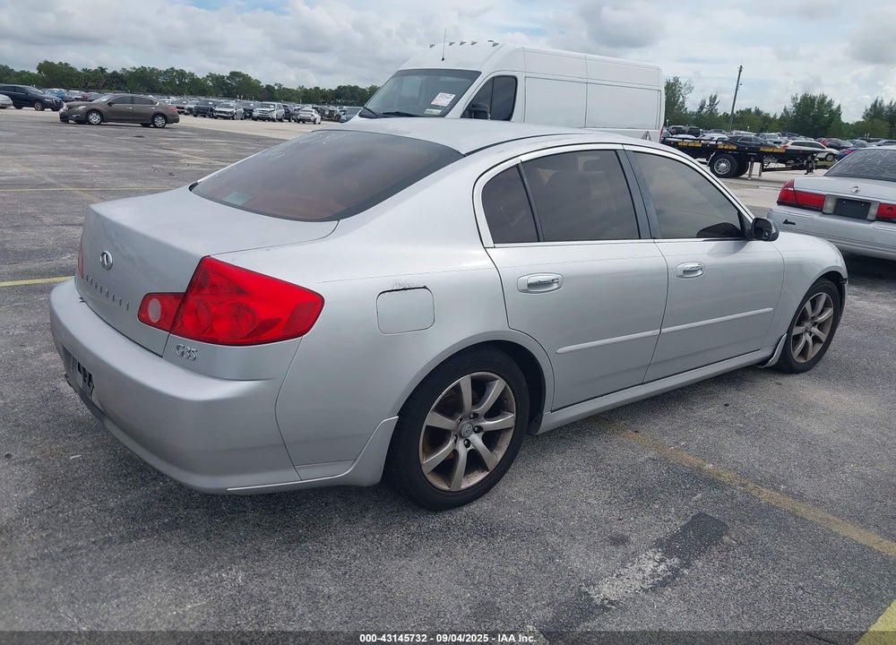 2006 INFINITI G35 VIN: JNKCV51EX6M501032