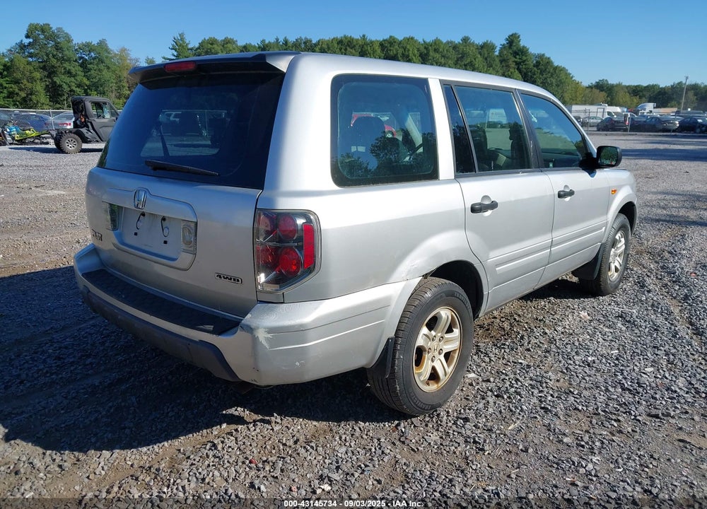2006 HONDA PILOT VIN: 2HKYF181X6H564092