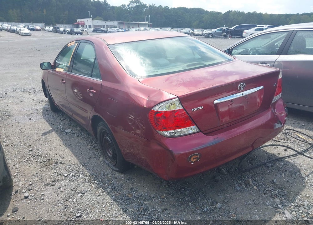 2006 TOYOTA CAMRY LE VIN: 4T1BE32K46U151804