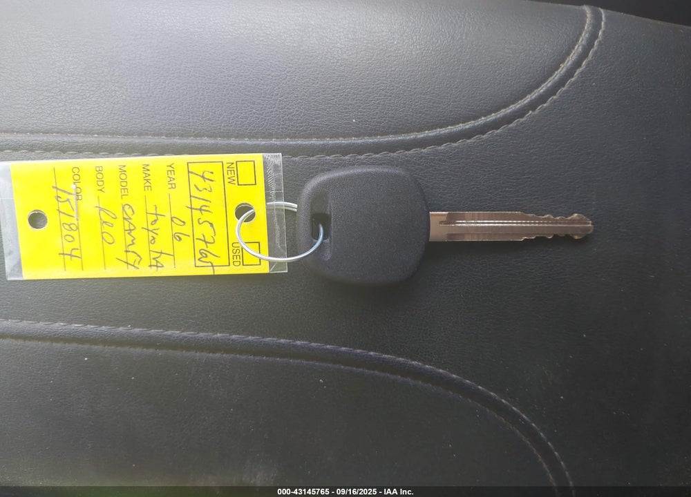2006 TOYOTA CAMRY LE VIN: 4T1BE32K46U151804