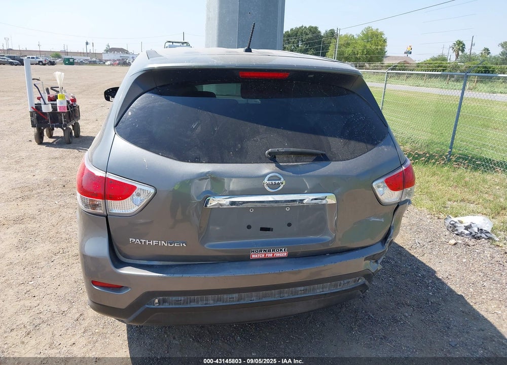 2015 NISSAN PATHFINDER VIN: 5N1AR2MN8FC643016