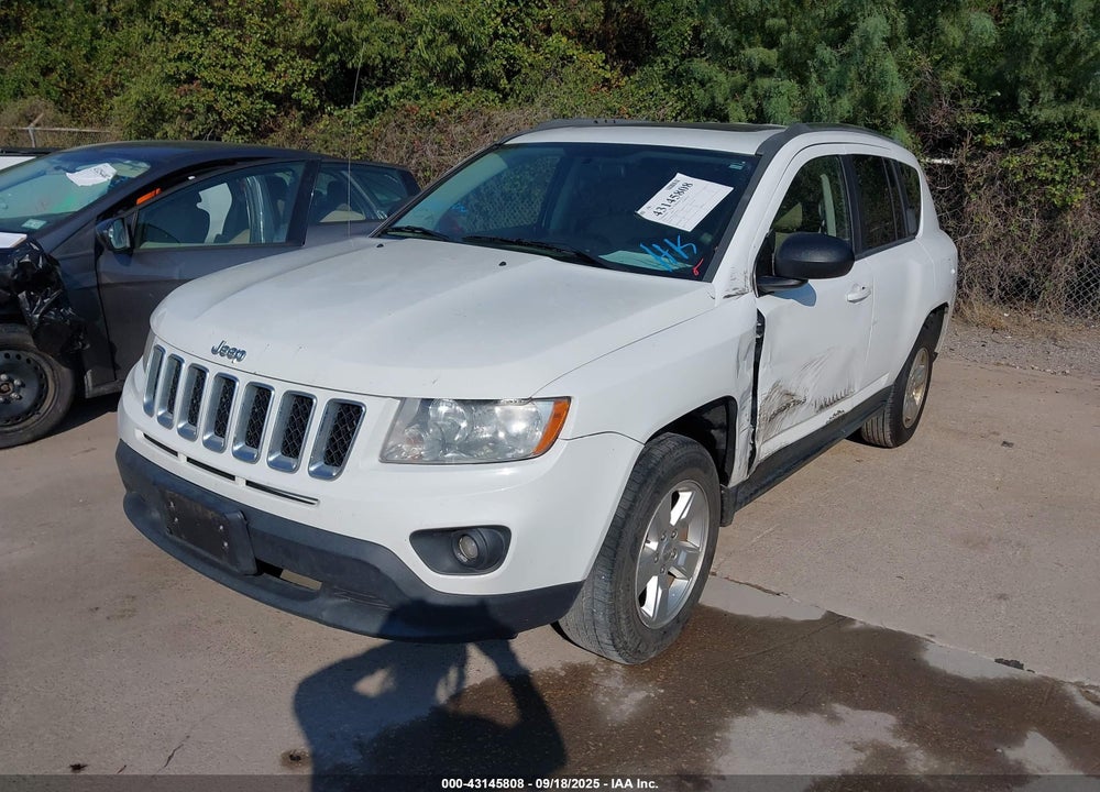 2013 JEEP COMPASS LATITUDE VIN: 1C4NJCEA3DD187691