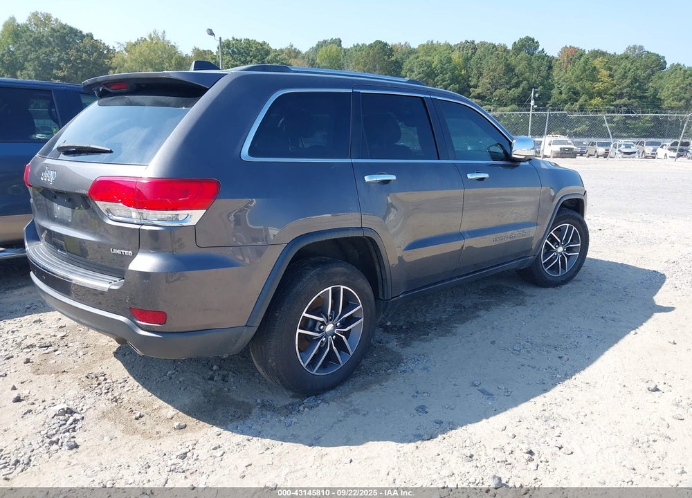 2018 JEEP GRAND CHEROKEE LIMITED 4X2 VIN: 1C4RJEBGXJC131268