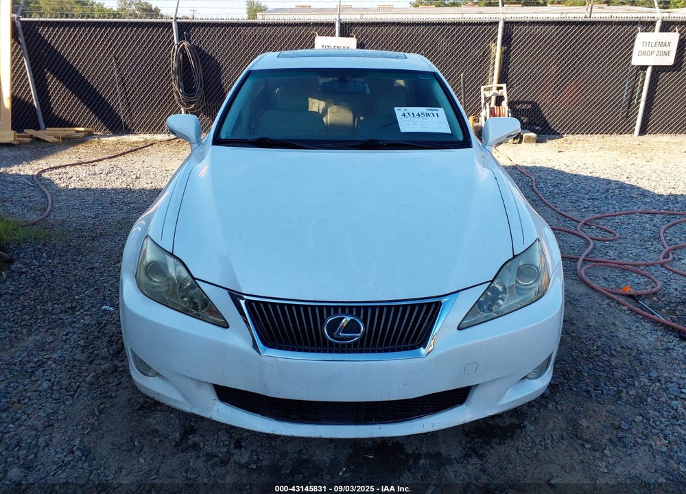 2010 LEXUS IS 250 VIN: JTHBF5C2XA5118657