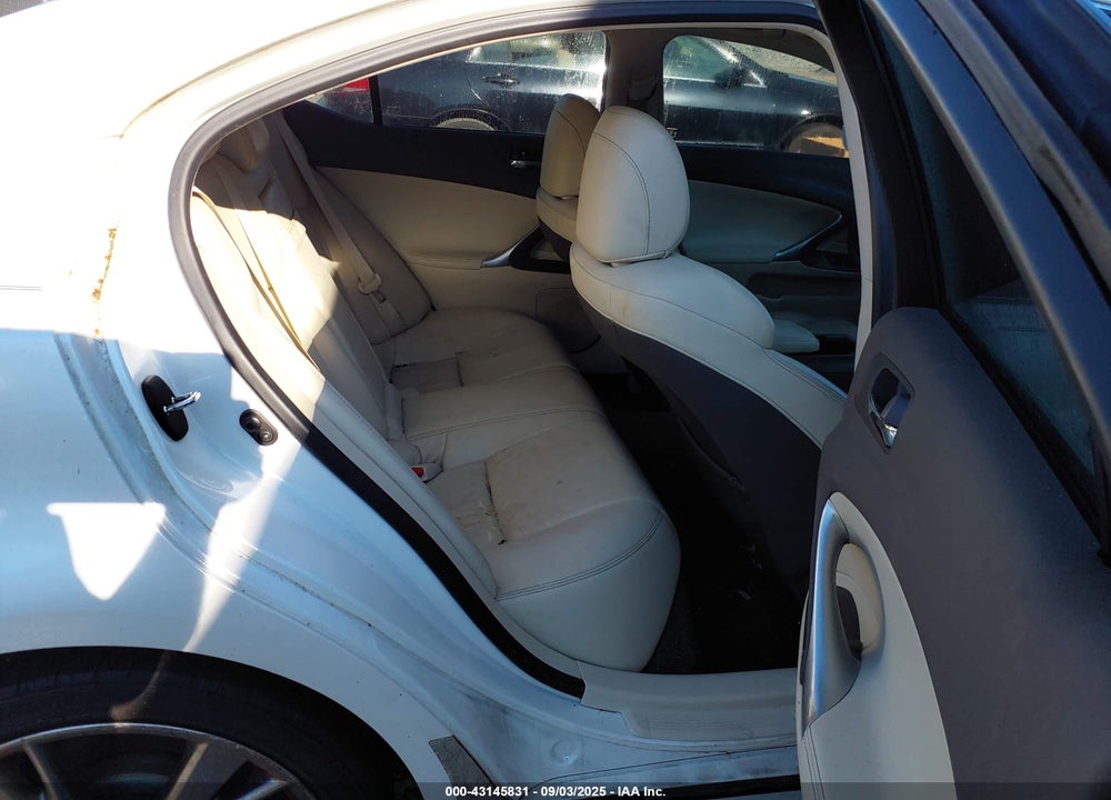 2010 LEXUS IS 250 VIN: JTHBF5C2XA5118657