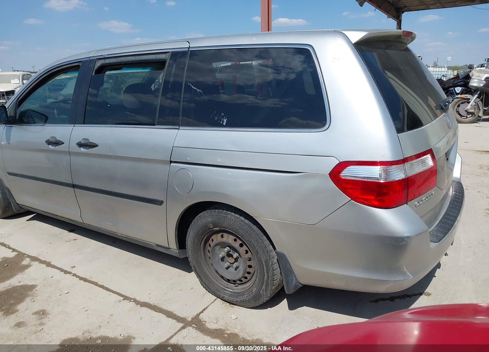 2007 HONDA ODYSSEY LX VIN: 5FNRL38297B140744