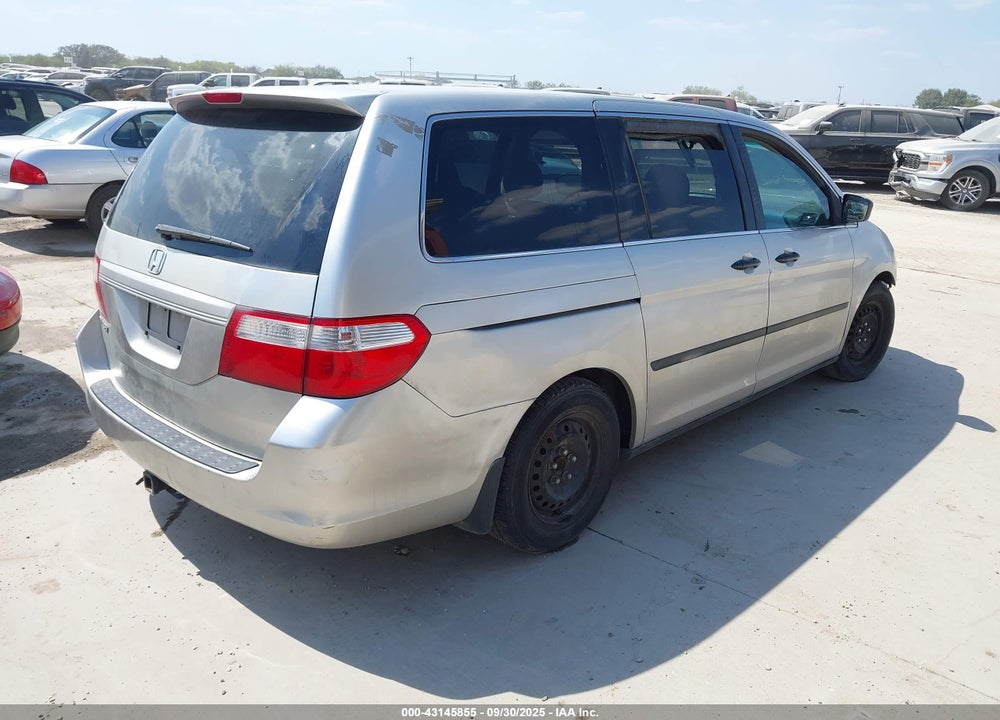 2007 HONDA ODYSSEY LX VIN: 5FNRL38297B140744