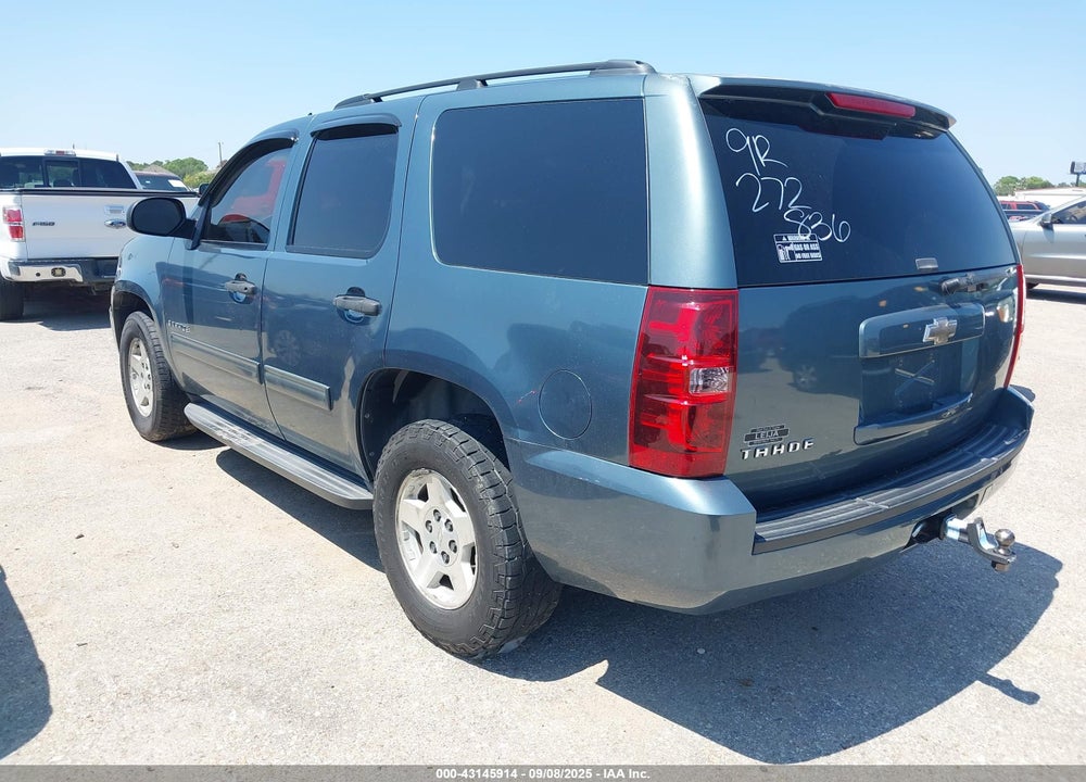 2009 CHEVROLET TAHOE VIN: 1GNFC13C09R272836