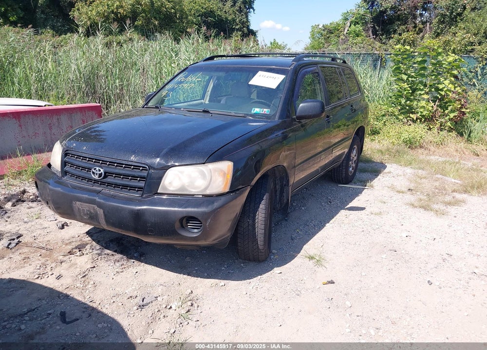 2003 TOYOTA HIGHLANDER V6 VIN: JTEHF21A530123023