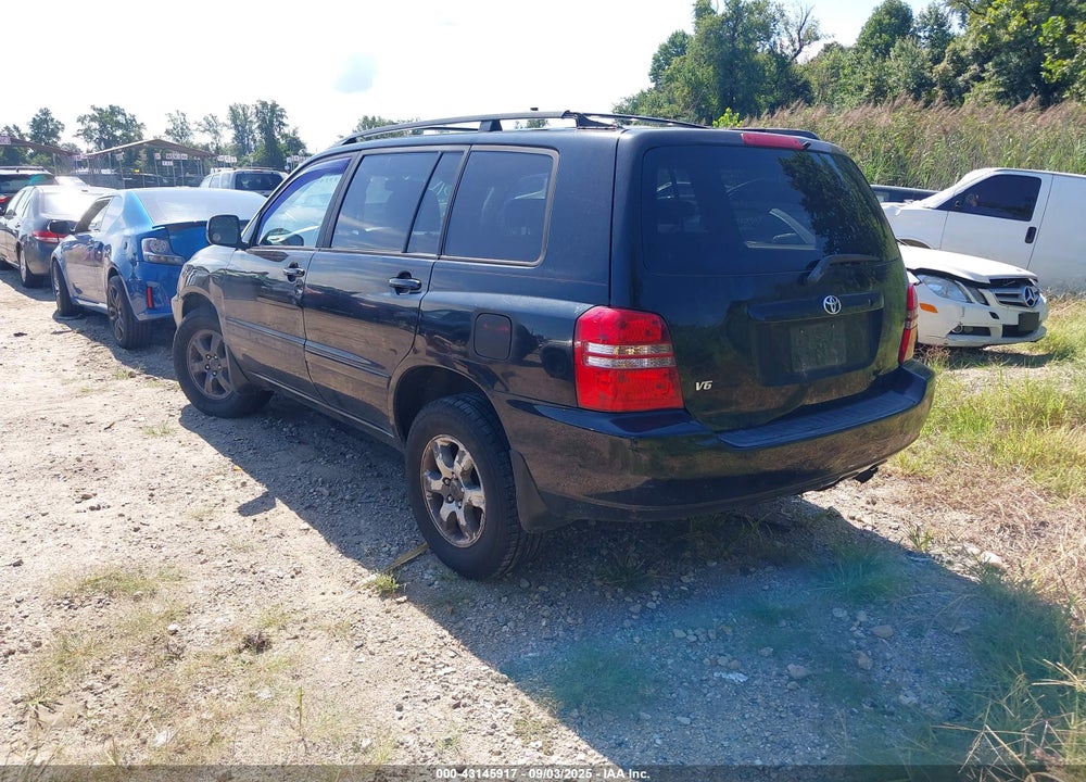 2003 TOYOTA HIGHLANDER V6 VIN: JTEHF21A530123023