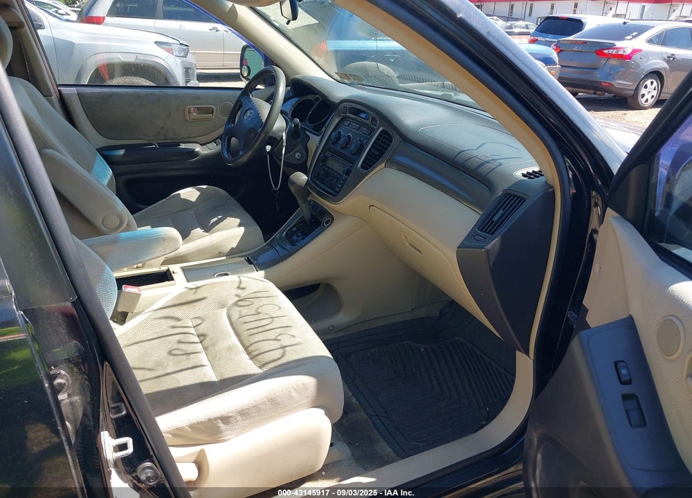 2003 TOYOTA HIGHLANDER V6 VIN: JTEHF21A530123023