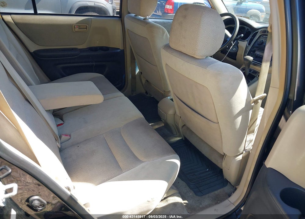 2003 TOYOTA HIGHLANDER V6 VIN: JTEHF21A530123023