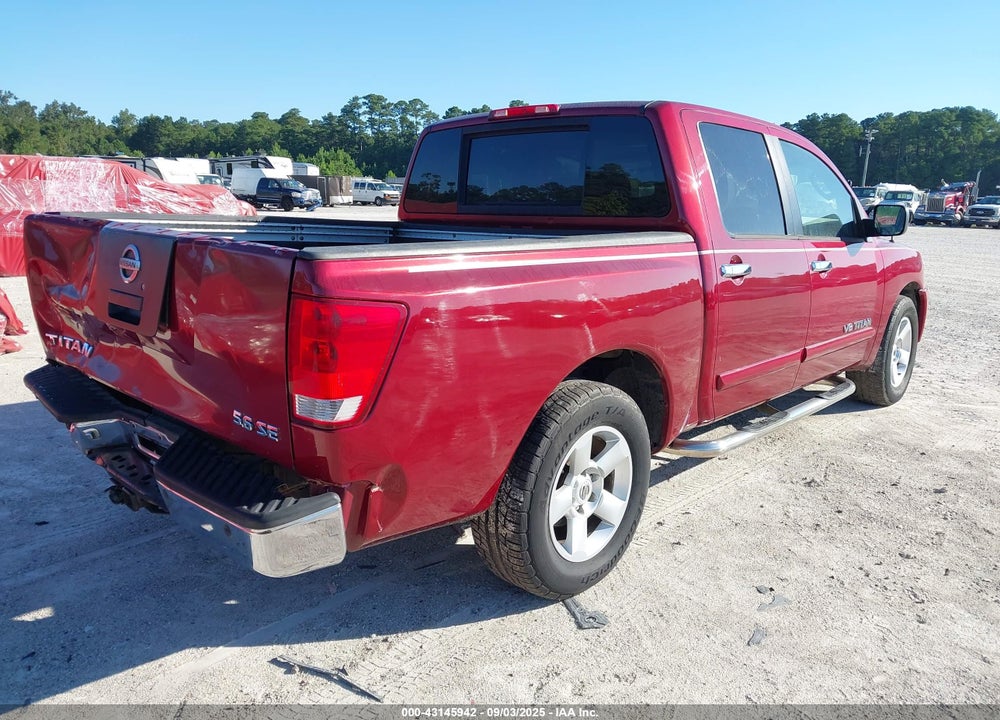 2005 NISSAN TITAN SE VIN: 1N6BA07A05N572097