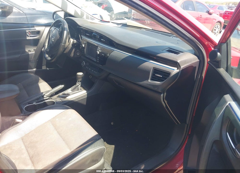 2016 TOYOTA COROLLA VIN: 2T1BURHE4GC624529
