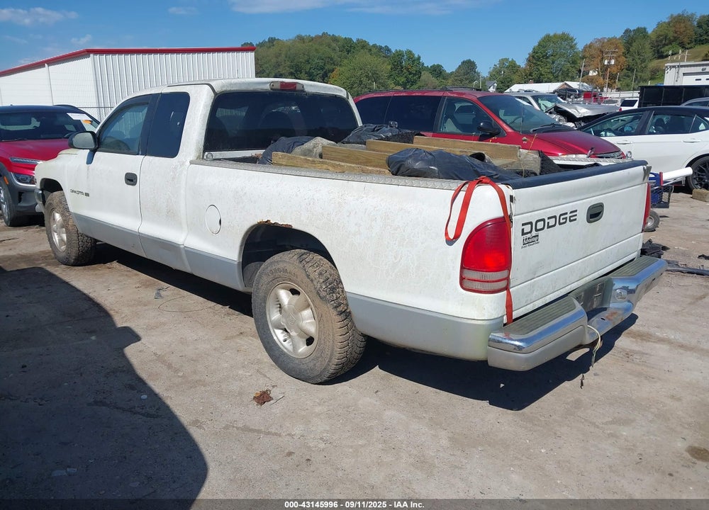 1999 DODGE DAKOTA SLT/SPORT VIN: 1B7GL22XXXS151695