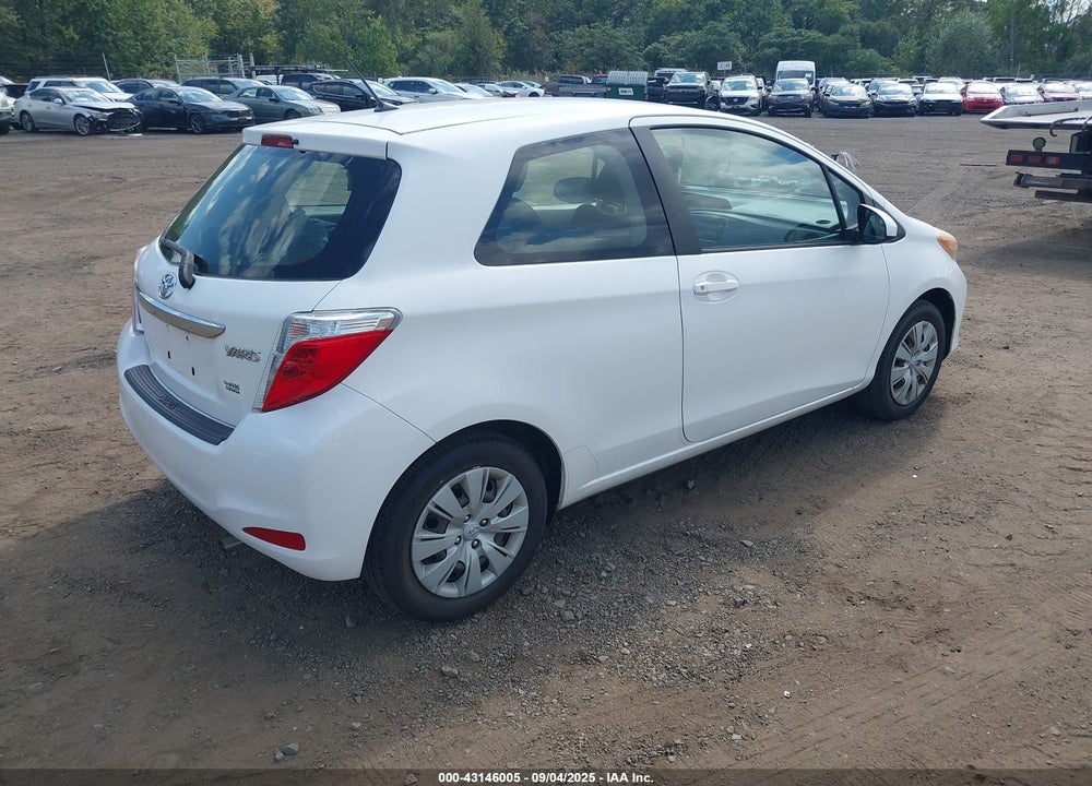 2012 TOYOTA YARIS VIN: JTDJTUD36CD516691