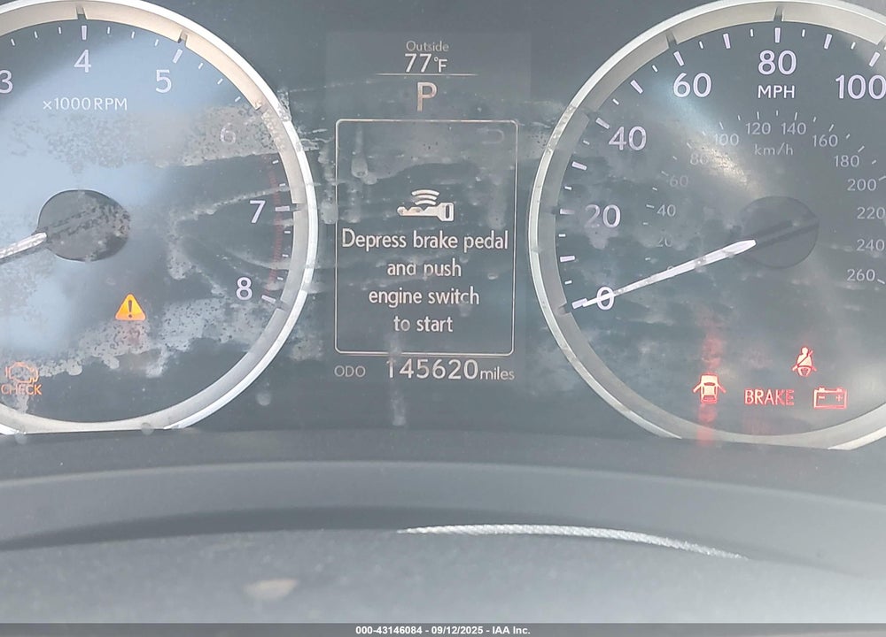 2014 LEXUS IS 250 VIN: JTHCF1D28E5001919