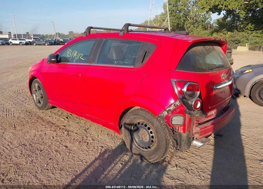 2015 CHEVROLET SONIC VIN: 1G1JH6SB6F4101231
