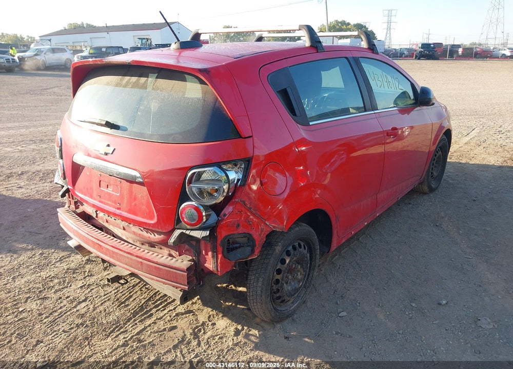 2015 CHEVROLET SONIC VIN: 1G1JH6SB6F4101231