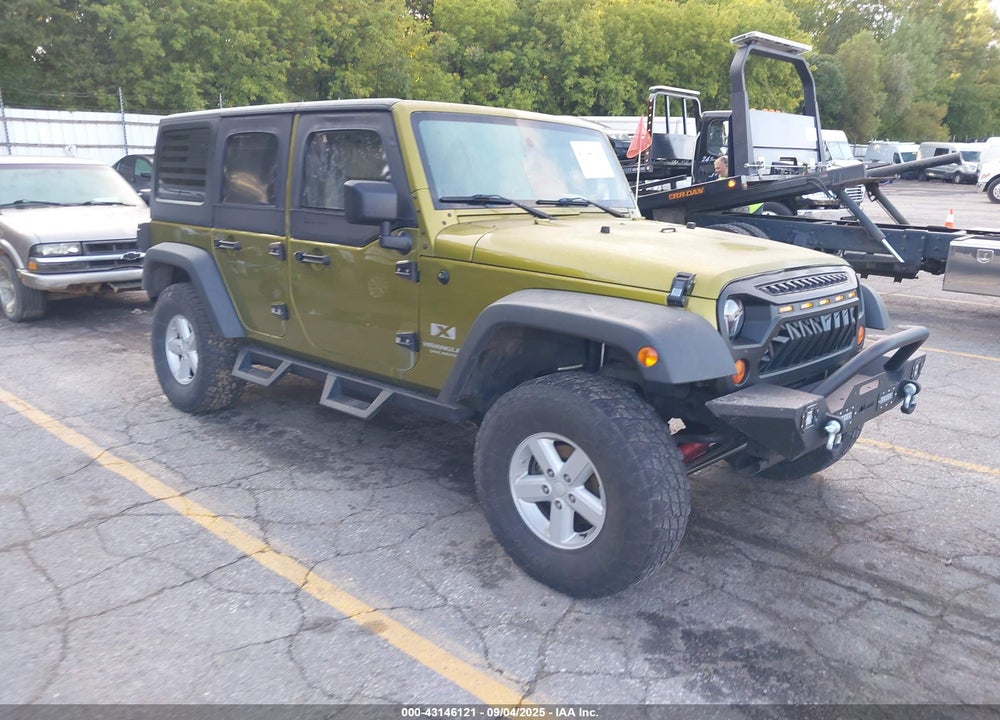 2007 JEEP WRANGLER UNLIMITED X VIN: 1J4GA39137L158134