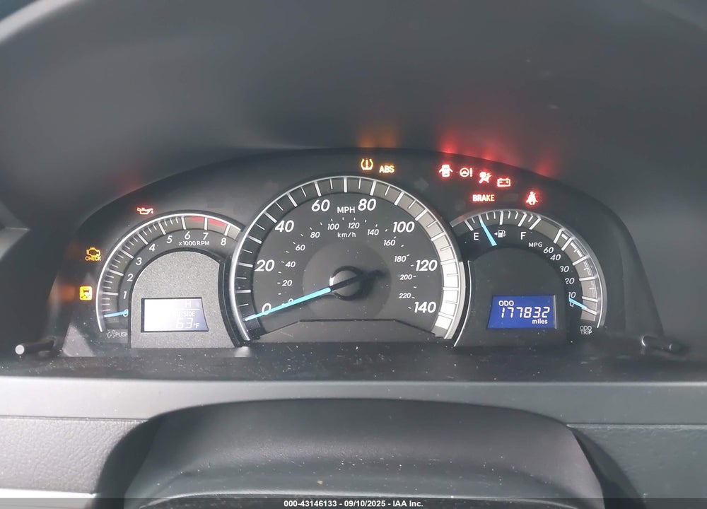 2013 TOYOTA CAMRY SE VIN: 4T1BF1FKXDU210878
