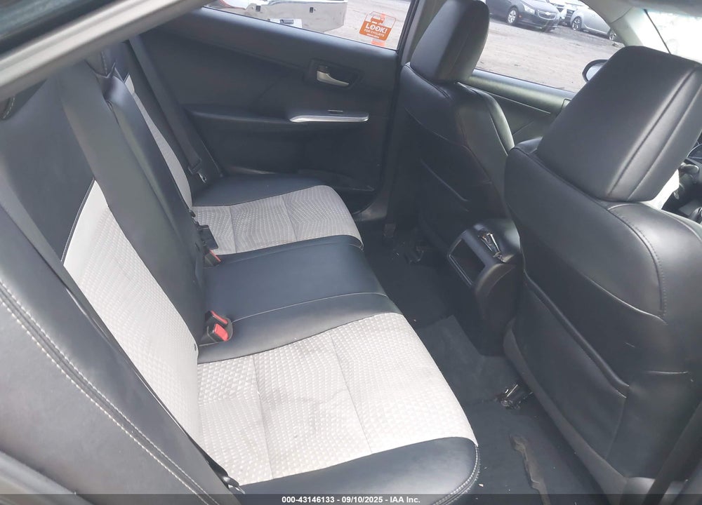 2013 TOYOTA CAMRY SE VIN: 4T1BF1FKXDU210878