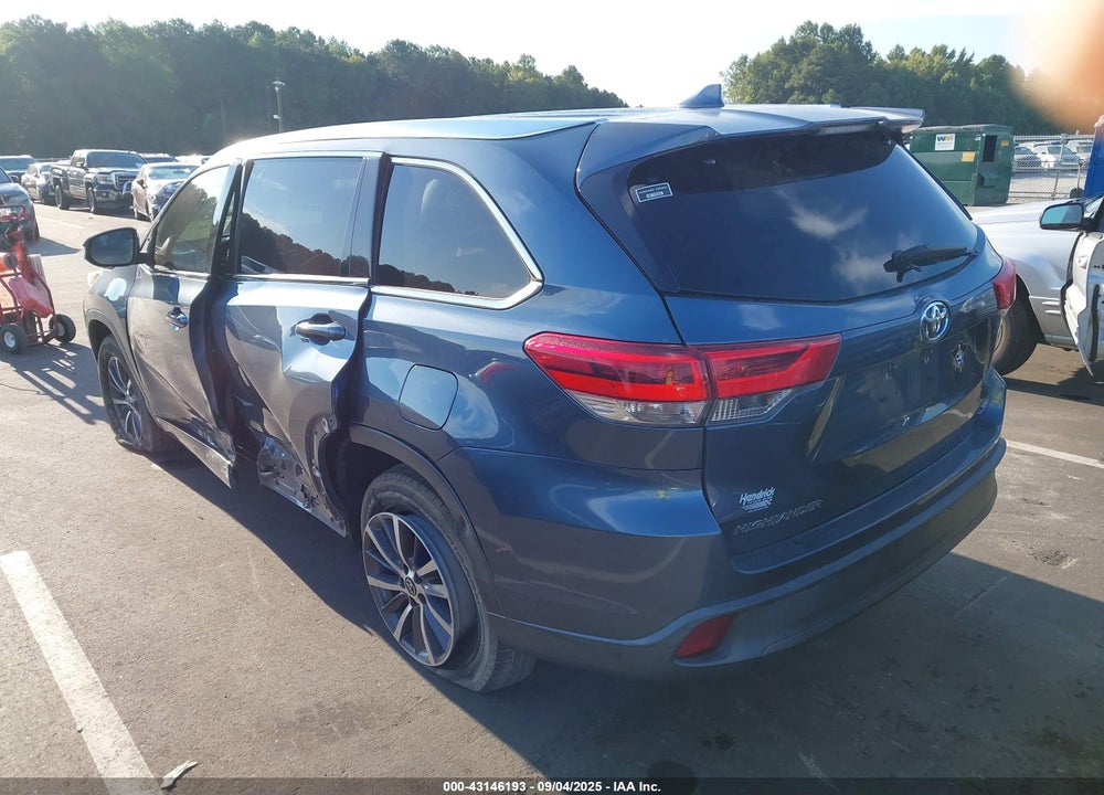 2017 TOYOTA HIGHLANDER VIN: 5TDKZRFH0HS521020