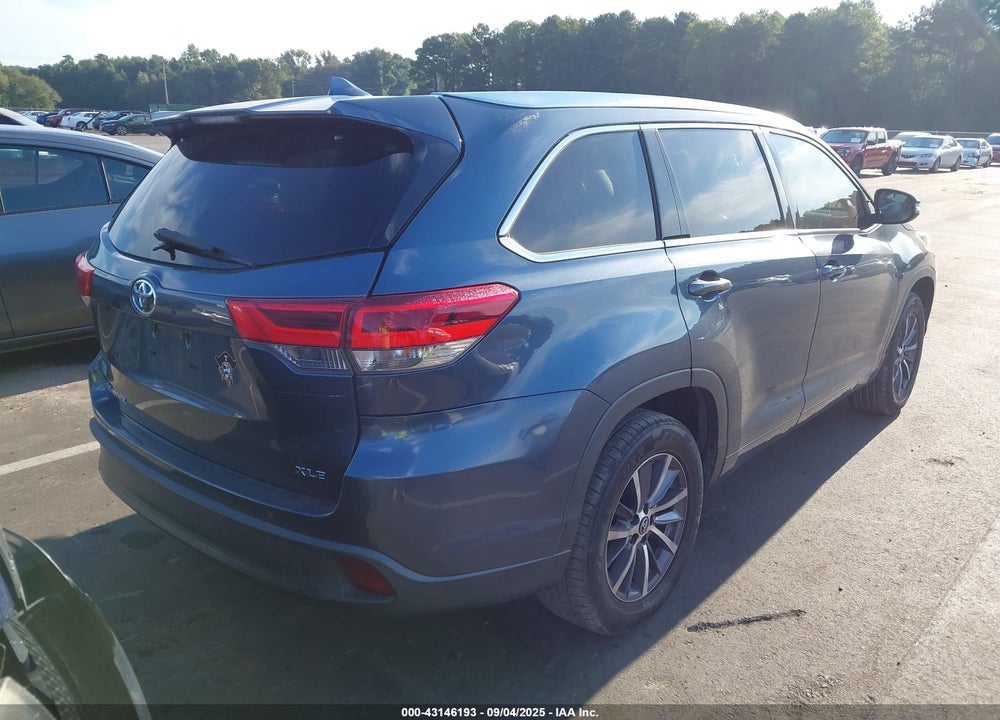 2017 TOYOTA HIGHLANDER VIN: 5TDKZRFH0HS521020