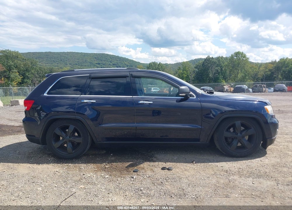 2012 JEEP GRAND CHEROKEE OVERLAND VIN: 1C4RJFCT3CC350240