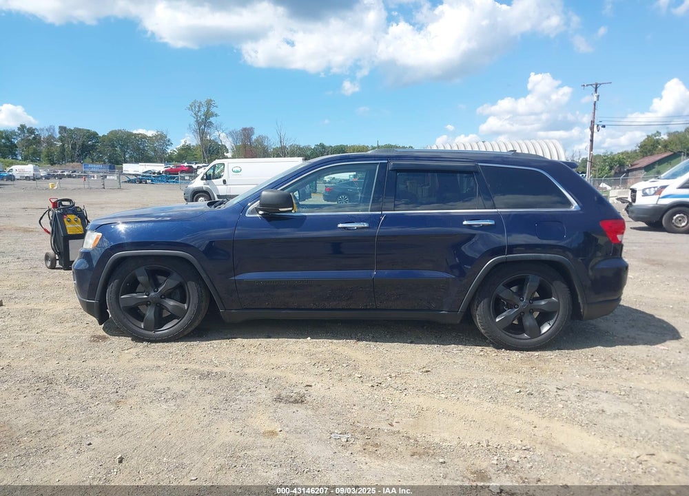 2012 JEEP GRAND CHEROKEE OVERLAND VIN: 1C4RJFCT3CC350240