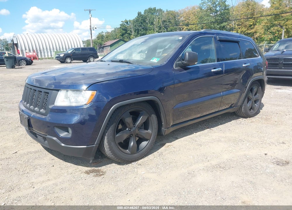 2012 JEEP GRAND CHEROKEE OVERLAND VIN: 1C4RJFCT3CC350240