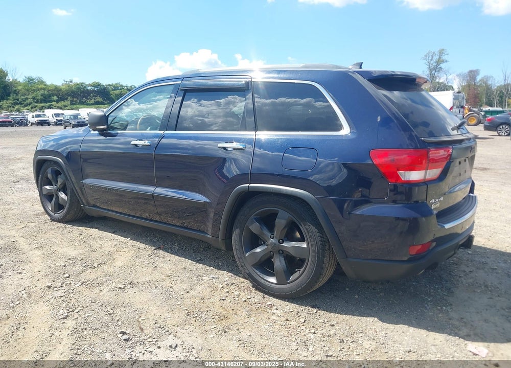 2012 JEEP GRAND CHEROKEE OVERLAND VIN: 1C4RJFCT3CC350240