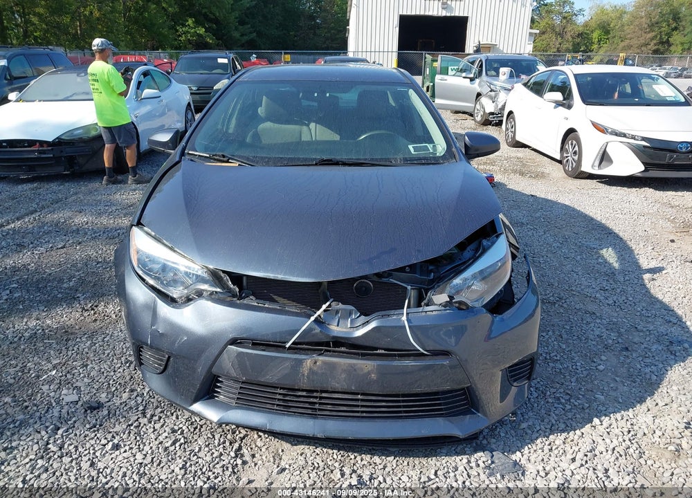 2015 TOYOTA COROLLA LE VIN: 2T1BURHE4FC339506