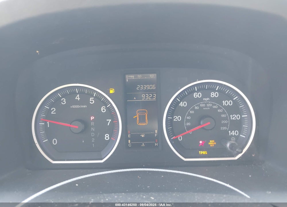 2008 HONDA CR-V LX VIN: 3CZRE38378G707283