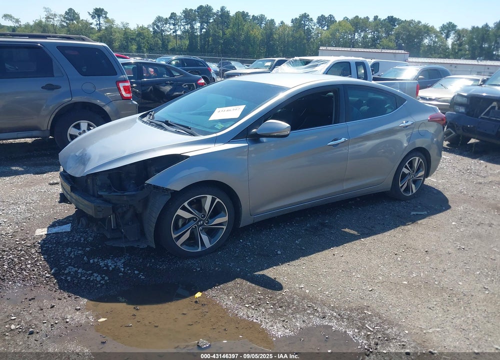 2015 HYUNDAI ELANTRA VIN: KMHDH4AE7FU282307