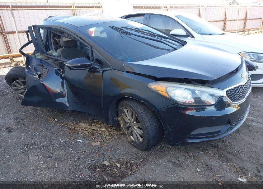 2014 KIA FORTE LX VIN: KNAFX4A69E5136103