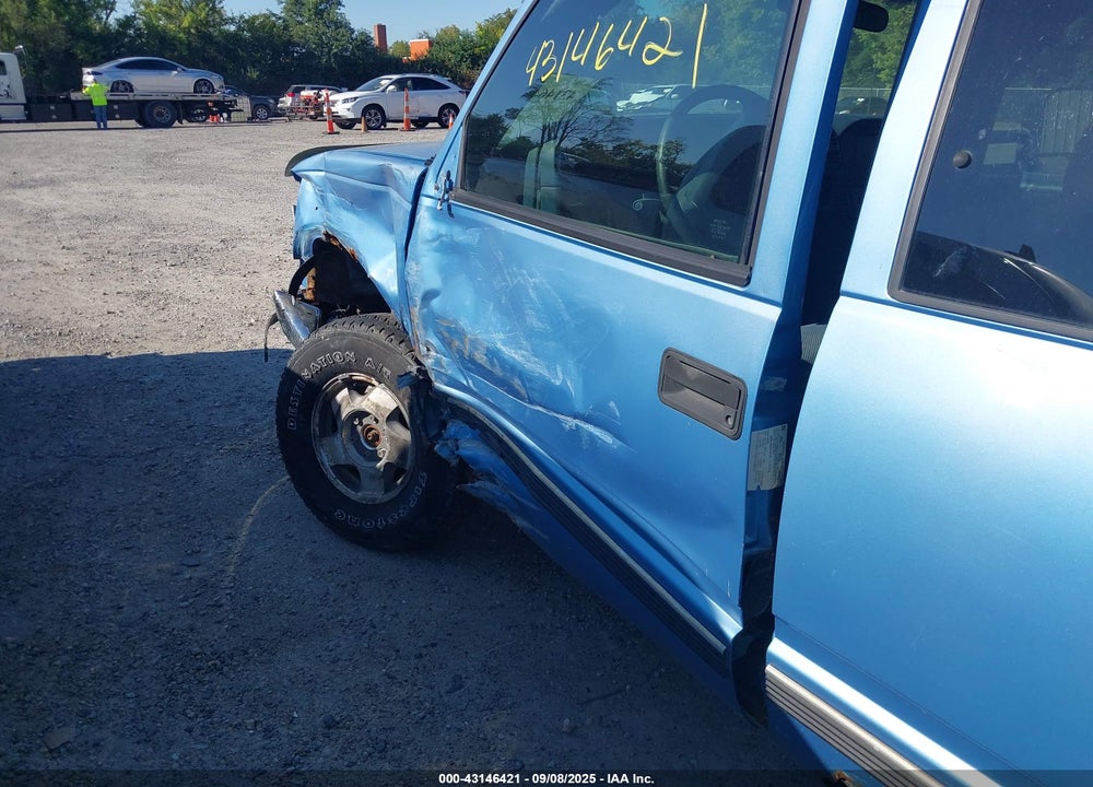 1997 CHEVROLET K1500 FLEETSIDE VIN: 1GCEK19R2VE248123