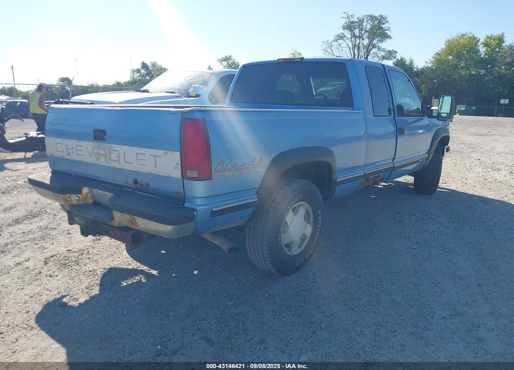 1997 CHEVROLET K1500 FLEETSIDE VIN: 1GCEK19R2VE248123
