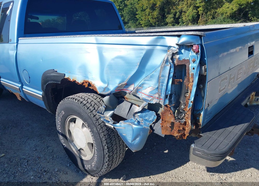 1997 CHEVROLET K1500 FLEETSIDE VIN: 1GCEK19R2VE248123
