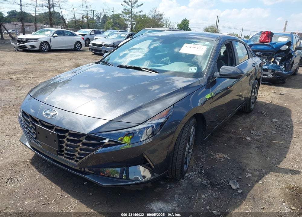 2021 HYUNDAI ELANTRA VIN: 5NPLN4AG0MH026043