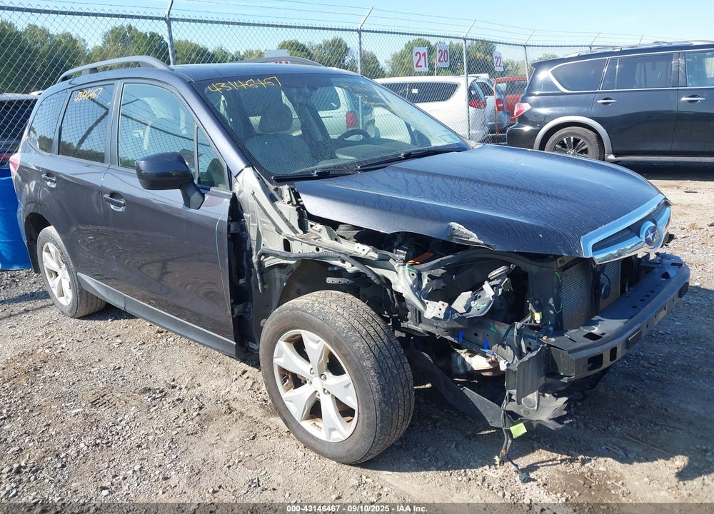 2016 SUBARU FORESTER 2.5I PREMIUM VIN: JF2SJADC5GH406952