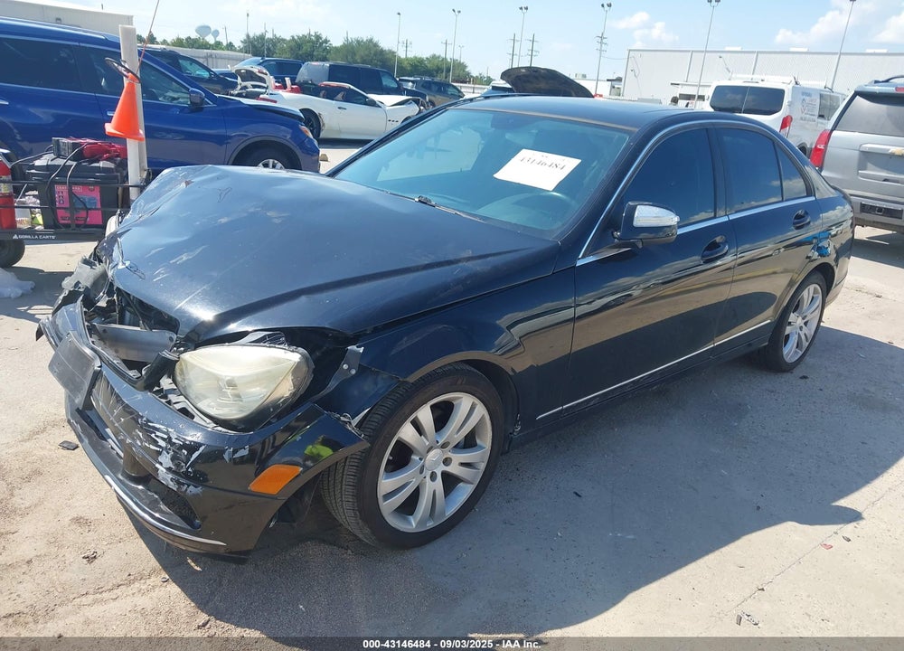 2008 MERCEDES-BENZ C 300 LUXURY VIN: WDDGF54X18R019039