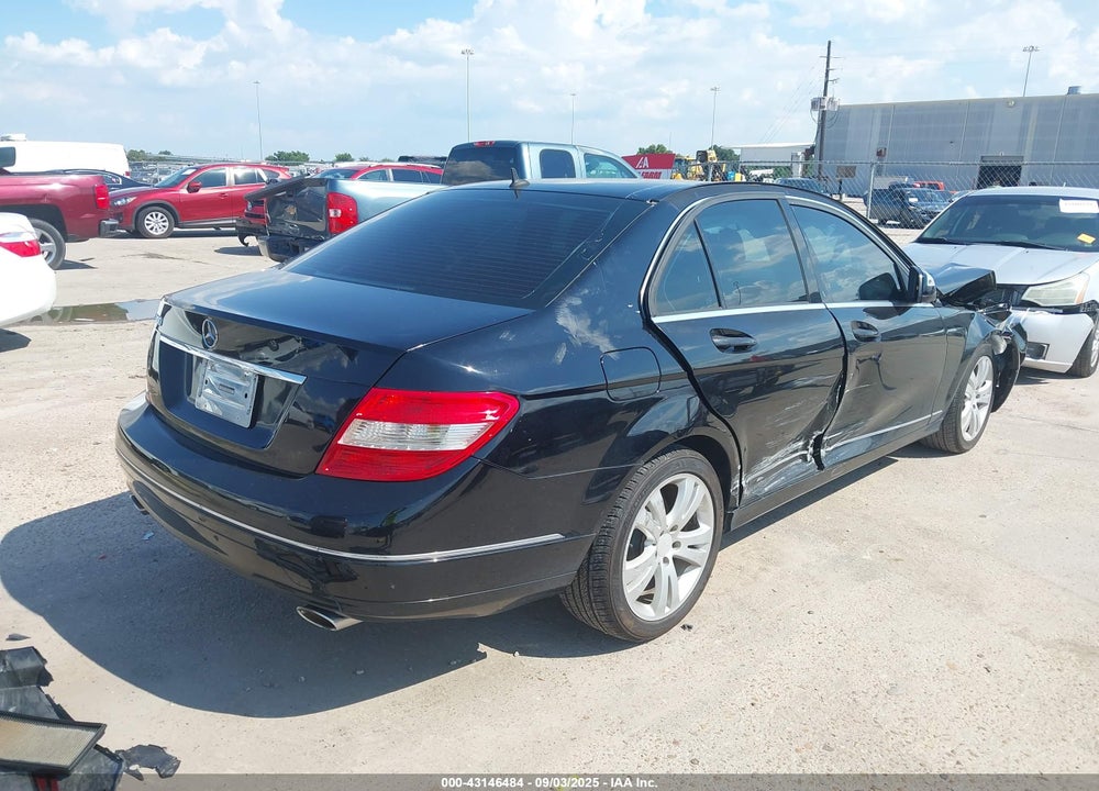 2008 MERCEDES-BENZ C 300 LUXURY VIN: WDDGF54X18R019039