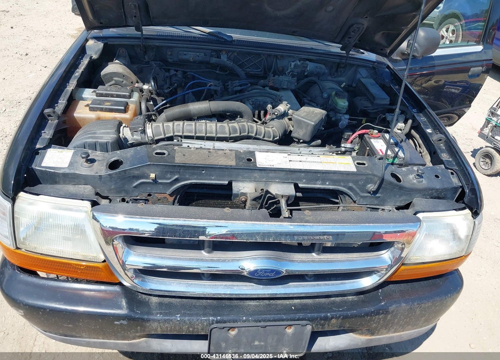 2000 FORD RANGER XL/XLT VIN: 1FTYR14V4YTB25808