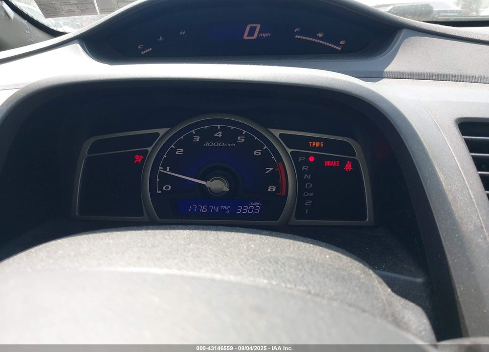 2009 HONDA CIVIC VIN: 1HGFA16509L005907