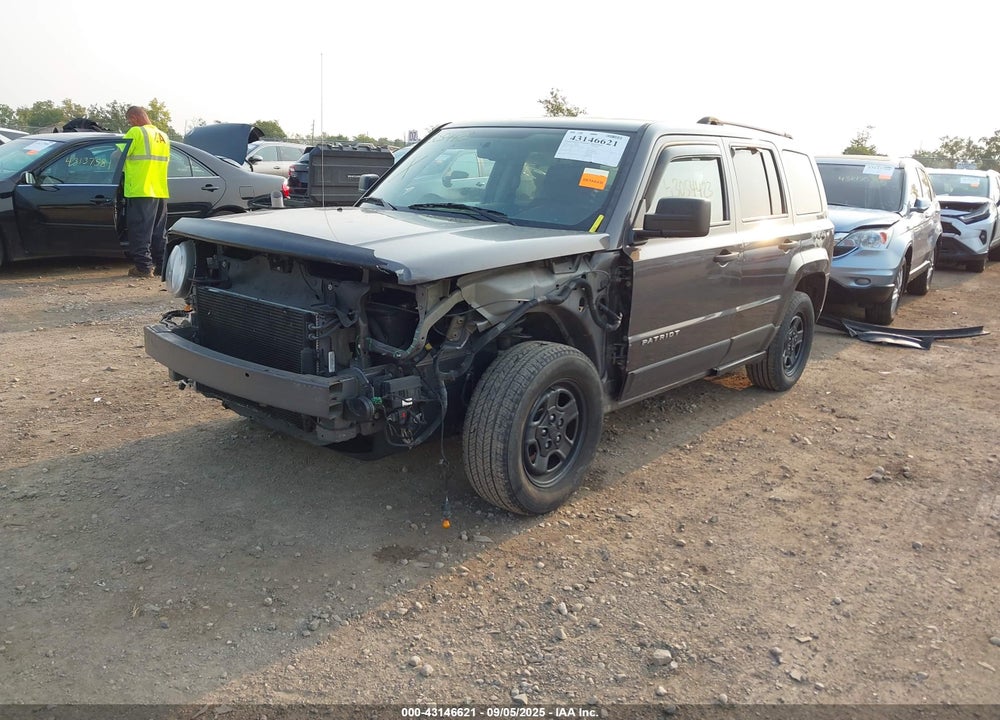 2016 JEEP PATRIOT VIN: 1C4NJPBA1GD706141