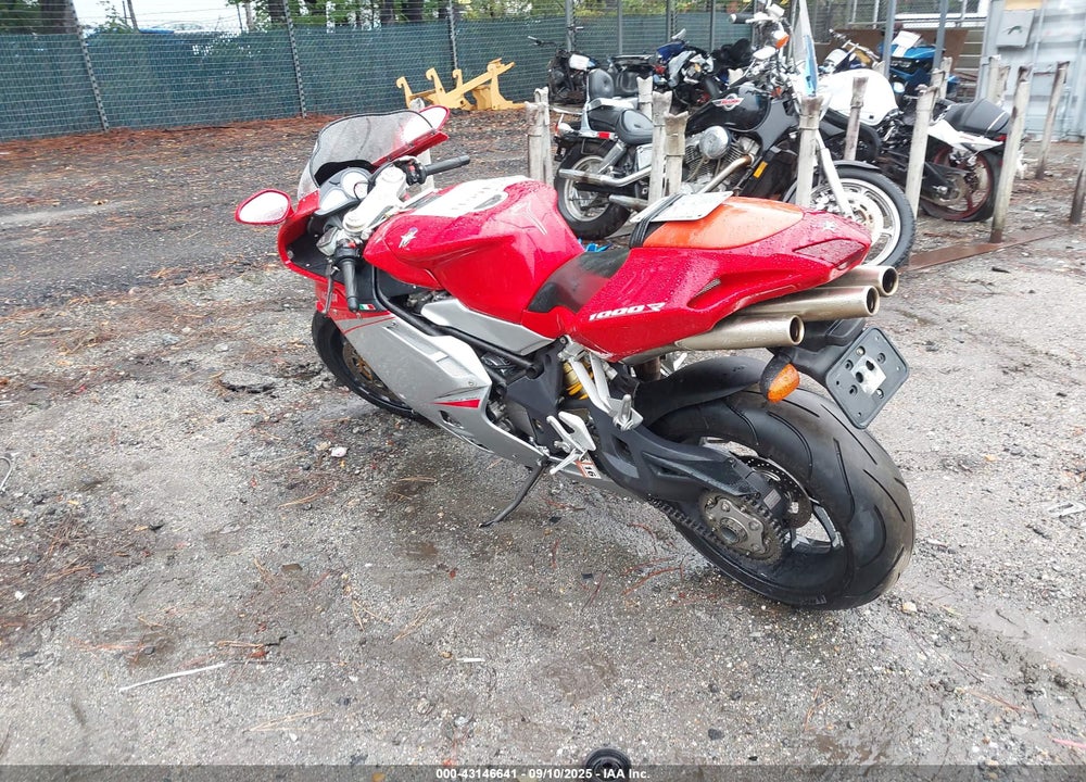 2007 M. V. AGUSTA F5 VIN: ZCGAKFGM17V200512