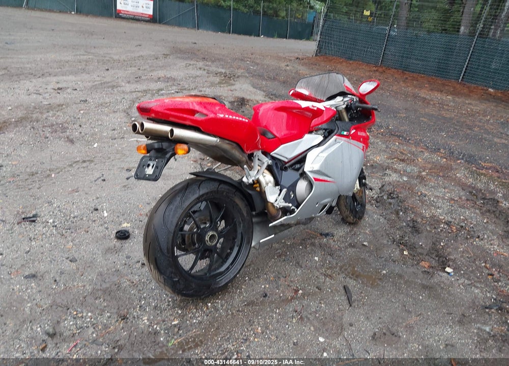 2007 M. V. AGUSTA F5 VIN: ZCGAKFGM17V200512