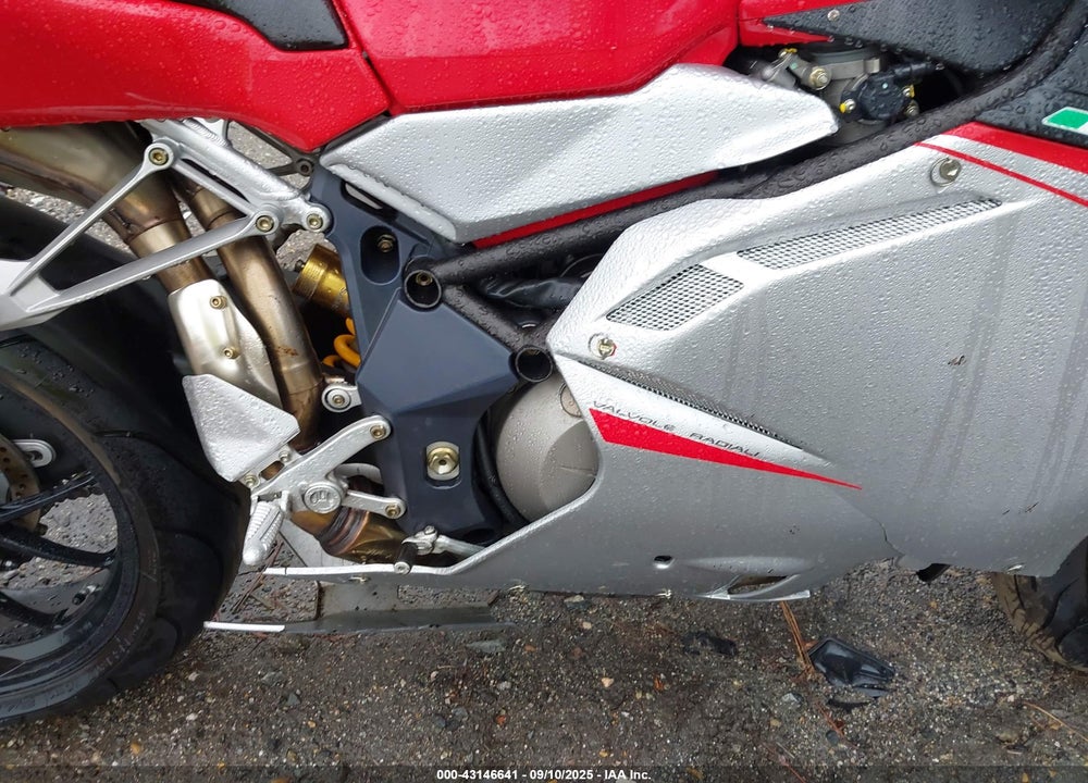 2007 M. V. AGUSTA F5 VIN: ZCGAKFGM17V200512